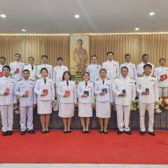 07/03/68 พิธีรับพระราชทานเครื่องราชอิสริยาภรณ์ ณ วิทยาลัยเทคนิคกำแพงเพชร