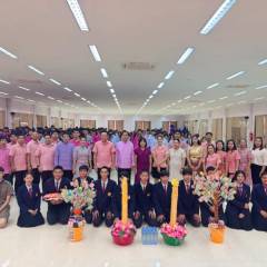 08/07/68 กิจกรรมสืบสานประเพณีแห่เทียนเข้าพรรษา ประจำปีการศึกษา 2568
