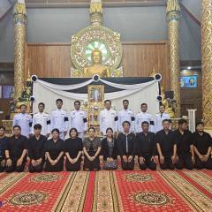 30/10/68 พิธีบำเพ็ญกุศลสัตตมวาร (7 วัน) สมเด็จพระนางเจ้าสิริกิติ์ พระบรมราชินีนาถ พระบรมราชชนนีพันปีหลวง