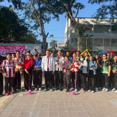 08/01/69 กิจกรรมกีฬาสีภายใน “บึงบัวเกมส์” ประจำปีการศึกษา 2568