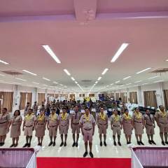 16/08/69 โครงการฝึกอบรมลูกเสือจิตอาสาพระราชทานในสถานศึกษา 2569